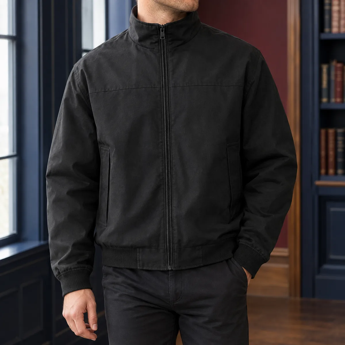 Tyler Stand Collar Jacket