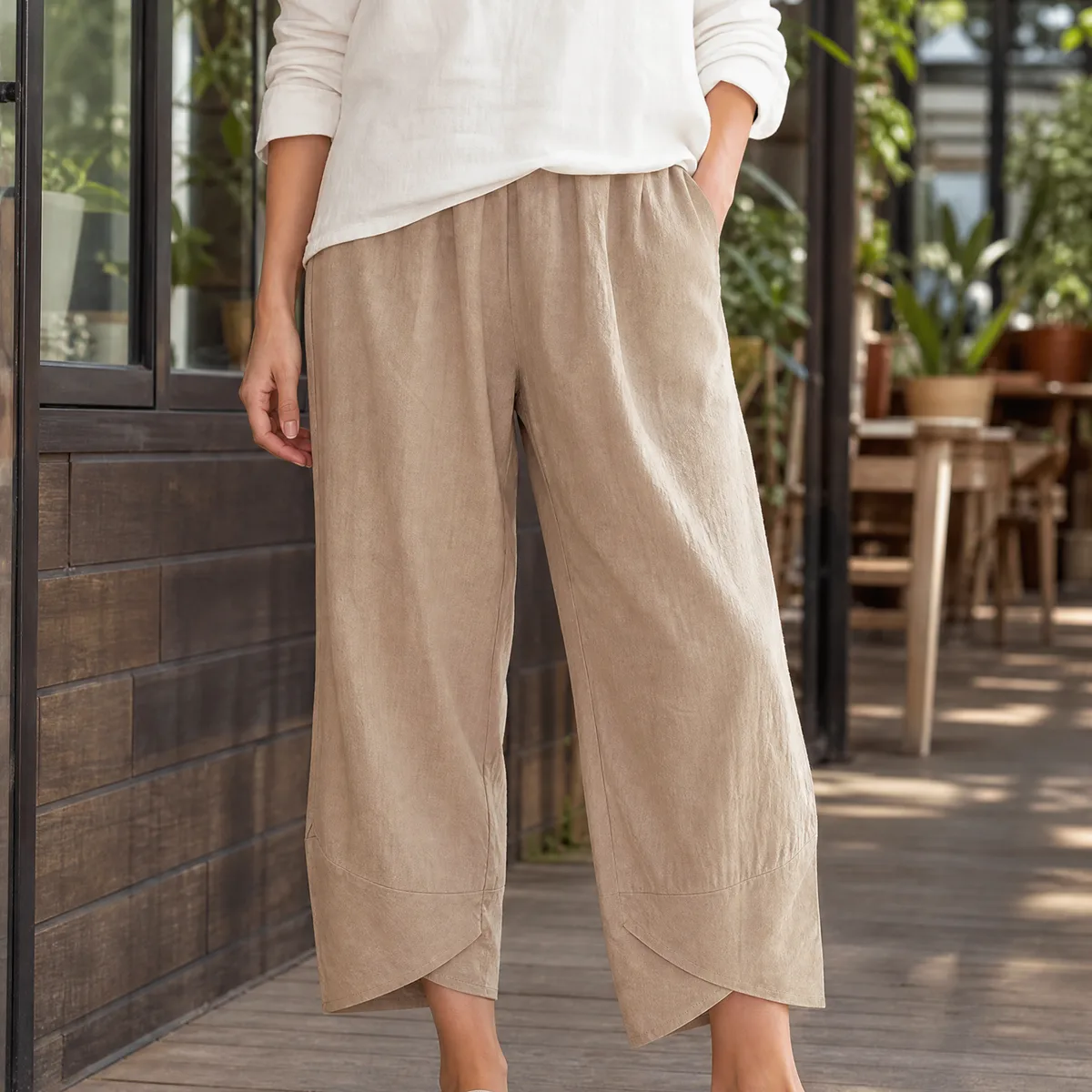 Miriam Tulip Hem Pants