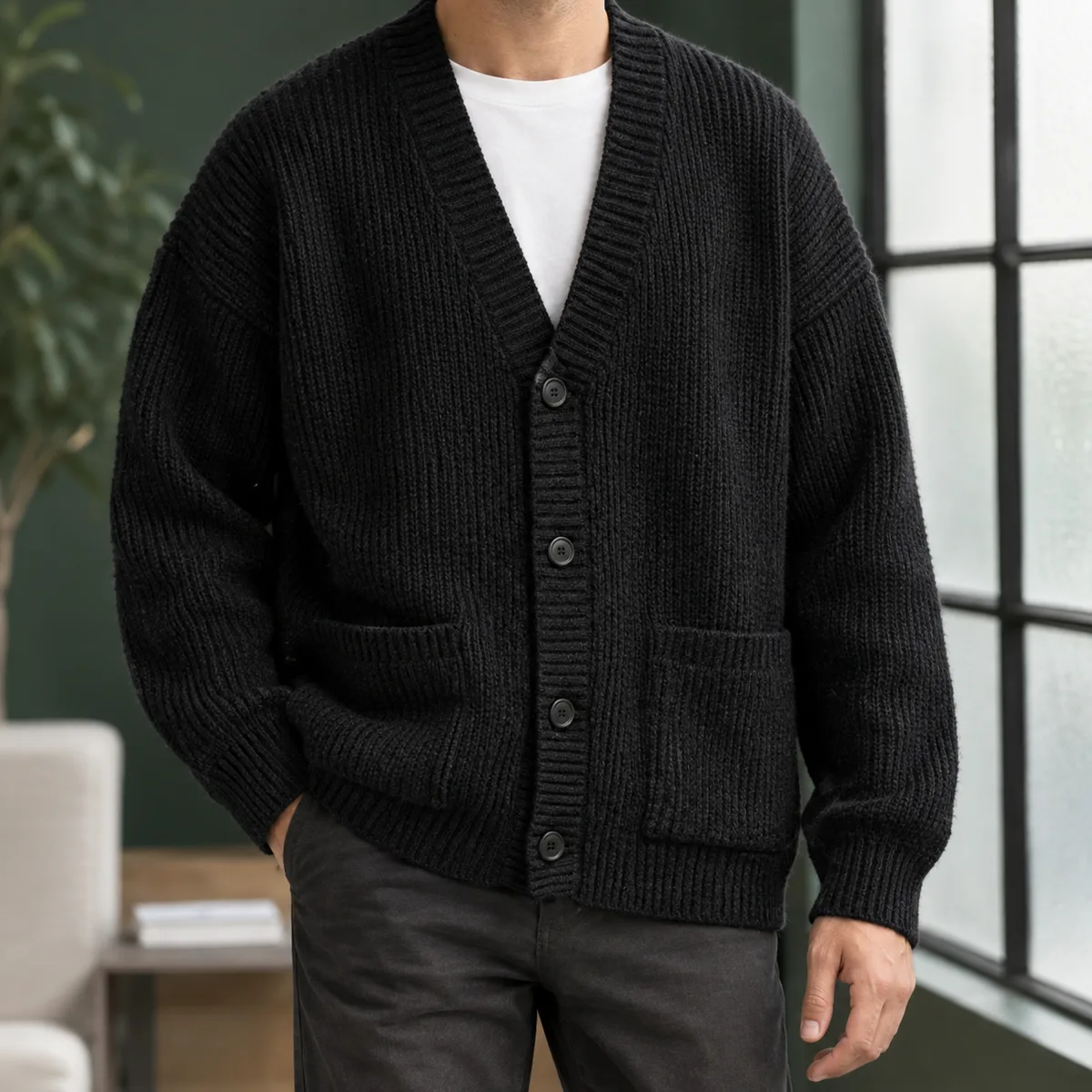 Ilario Ribbed Cardigan