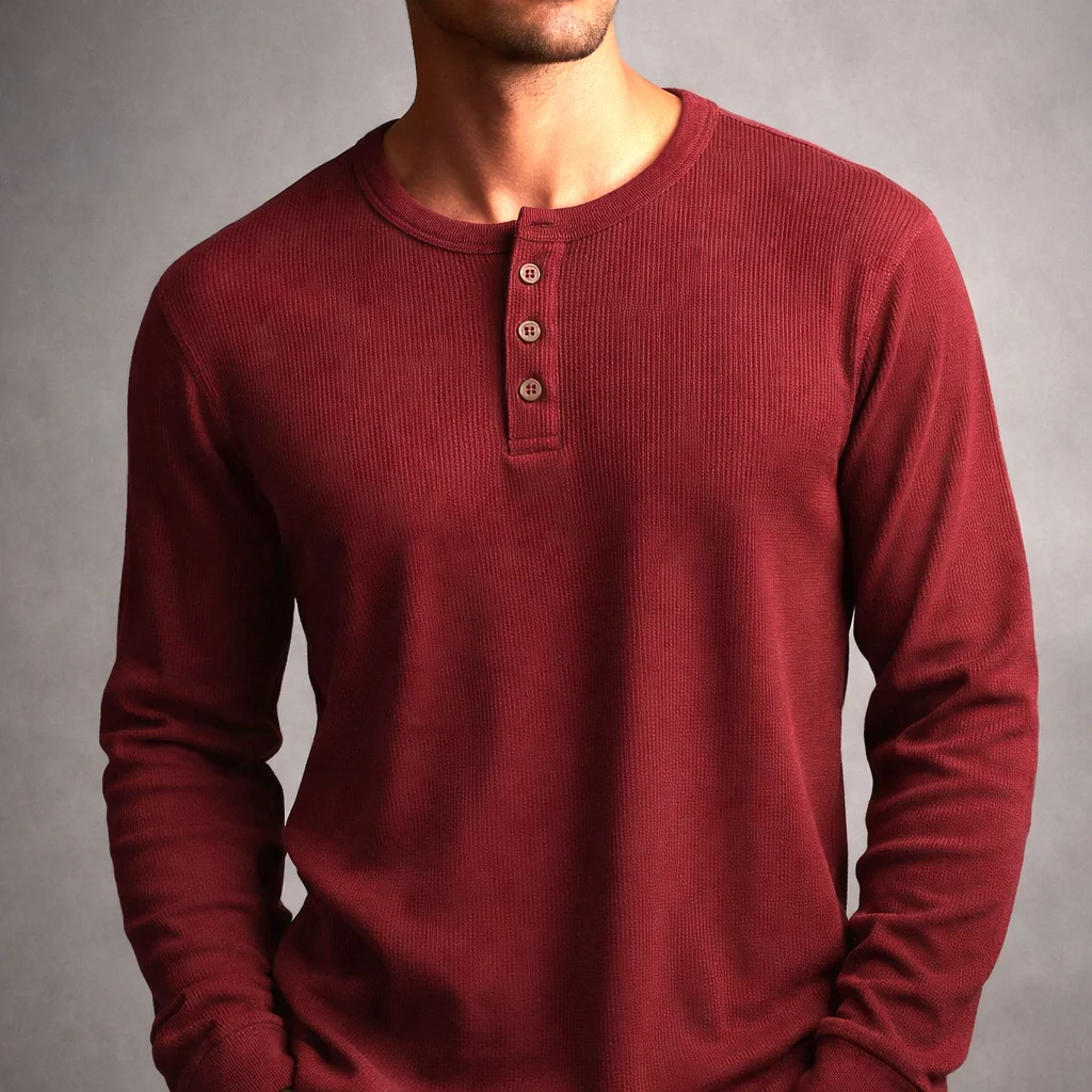 Carter Waffle Henley