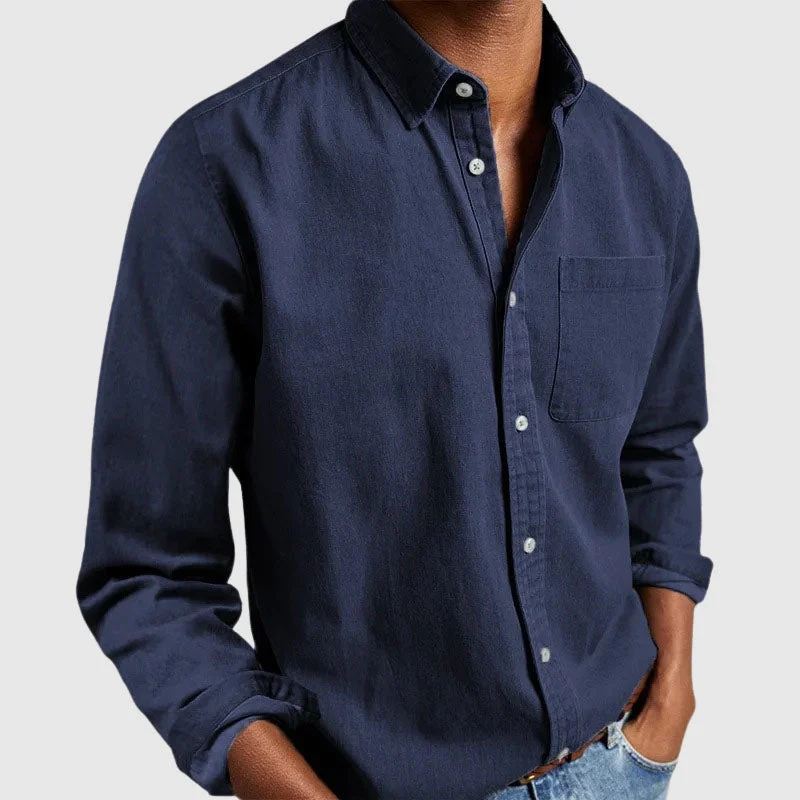 Dalton Single-Pocket Shirt