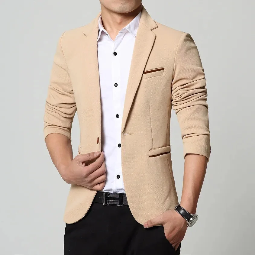 Enzo Two-Button Blazer