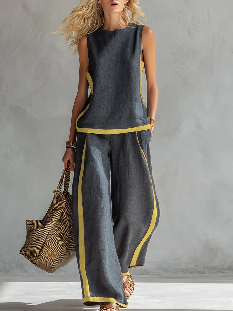 Leila Waistcoat Set