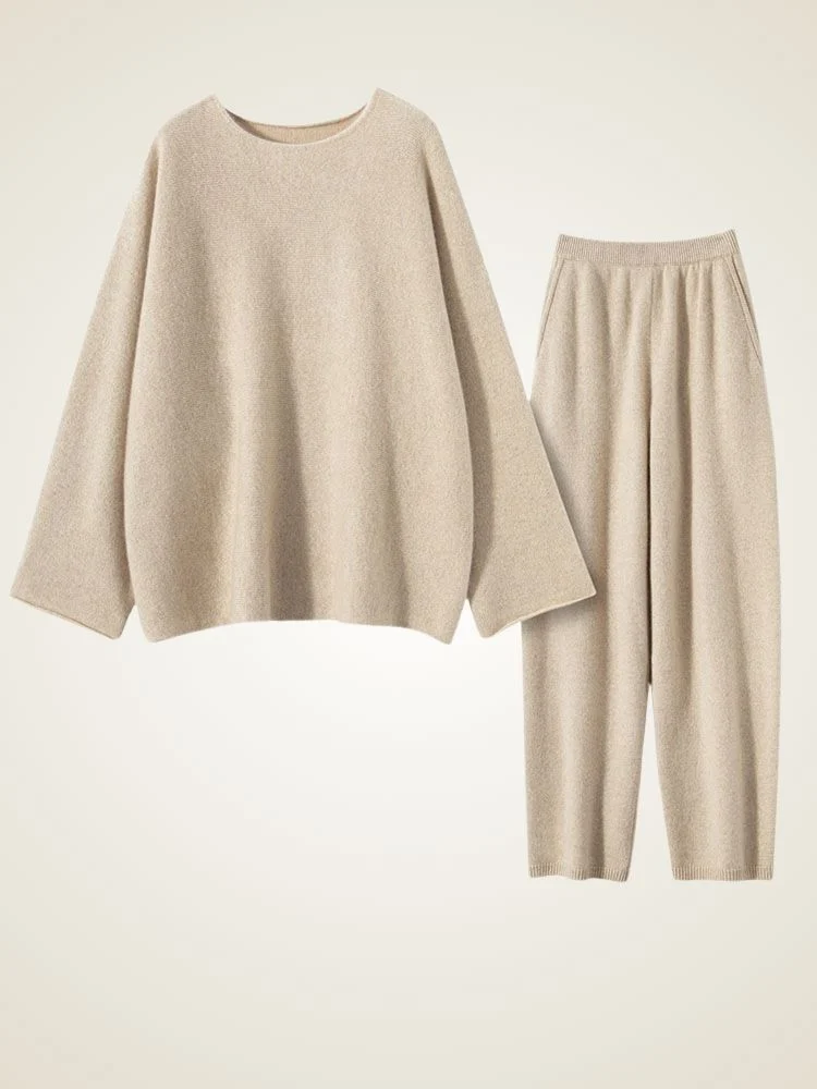 Mili Knit Set — Beige