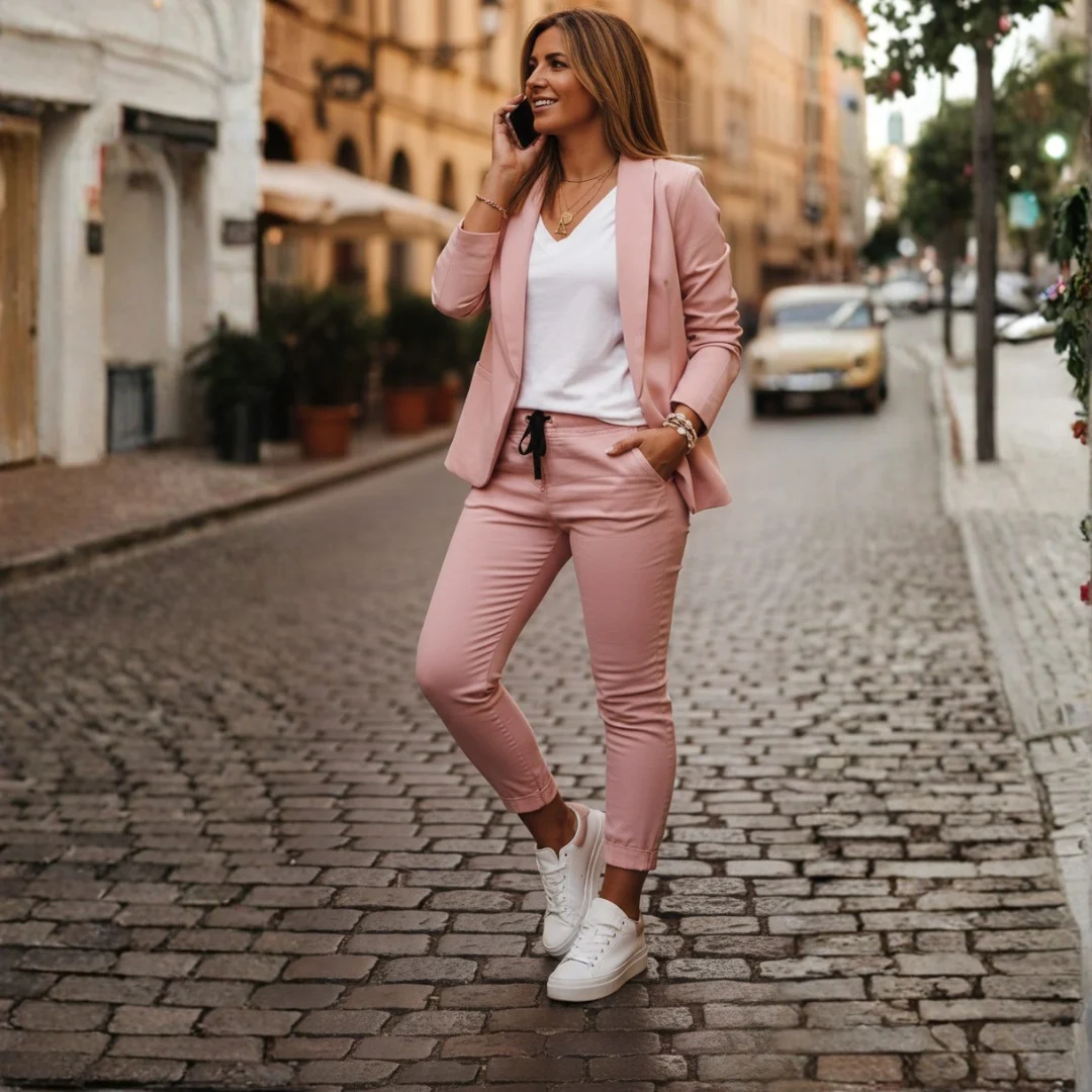 Rhea Blazer Set